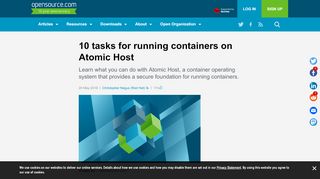 
                            7. 10 tasks for running containers on Atomic Host | Opensource.com