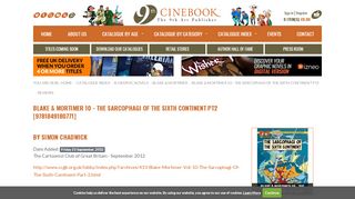 
                            12. 10 - The Sarcophagi of the Sixth Continent Pt2 - Cinebook