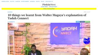 
                            5. 10 things we learnt from Walter Magaya's explanation of Yadah ...