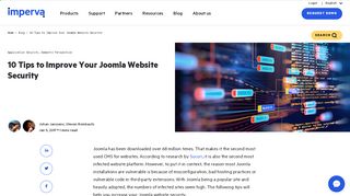 
                            11. 10 Tips to Improve Joomla Security - Incapsula