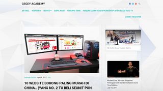 
                            6. 10 WEBSITE BORONG PALING MURAH DI CHINA..  ...