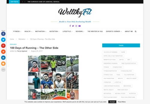 
                            13. 100 Days of Running - The Other Side - Wellthyfit