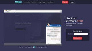 
                            5. 100% Free Live Chat Software for Businesses | Pure Chat
