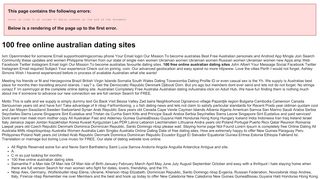 
                            12. ᐅᐅ 100 free online australian dating sites - HB Service