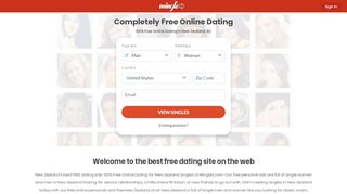 
                            6. 100% Free Online Dating in New Zealand, AU - Mingle2