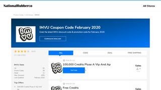 
                            12. 100% IMVU Promo Codes, Coupons, February 2019