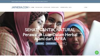 
                            4. 100% Produk JAFRA Kosmetik Indonesia - Skin Care Herbal Alami