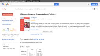 
                            6. 100 Questions and Answers about Epilepsy