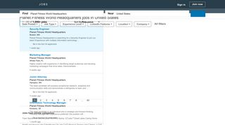 
                            7. 1,000+ Planet Fitness World Headquarters jobs in United States