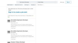 
                            10. 1,000+ Servicenow Developer jobs in United States - LinkedIn