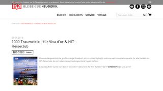 
                            5. 1000 Traumziele - für Viva d'or & HIT-Reiseclub | DK Verlag