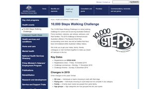 
                            9. 10,000 Steps Walking Challenge | Department of Veterans' Affairs