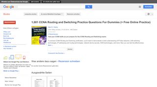 
                            12. 1,001 CCNA Routing and Switching Practice Questions For Dummies (+ ... - Google Books-Ergebnisseite