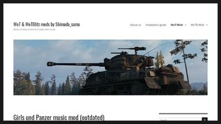 
                            12. [1.0.0.3] Girls und Panzer music mod – WoT & WoTBlitz mods by ...