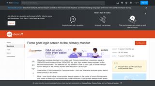 
                            12. 10.10 - Force gdm login screen to the primary monitor - Ask Ubuntu