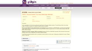 
                            11. #10286 (Yahoo - Account locked: Too many failed login attempts ...