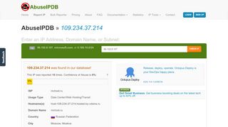 
                            13. 109.234.37.214 | mchost.ru | AbuseIPDB