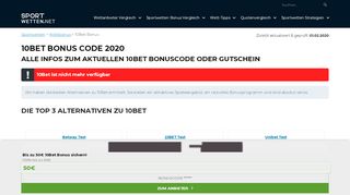 
                            5. 10Bet Bonus Code 2019 | Jetzt den 10Bet Gutschein Sichern!