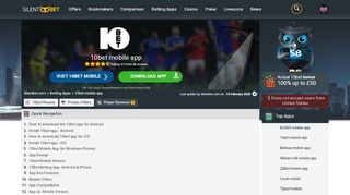 
                            8. 10bet Mobile App for Android or IOS (Iphone) - Download & Install 2018