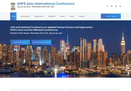 
                            1. 10th AHFE International Conference 2019