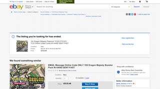 
                            12. 10x Dragon Majesty Pokemon TCGO PTCGO TCG Online Codes ...