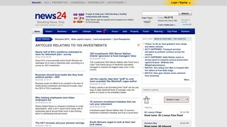
                            9. 10x investments on News24