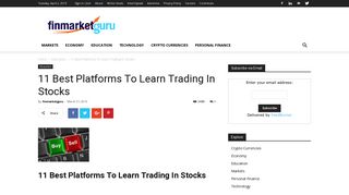 
                            12. 11 Best Platforms To Learn Trading In Stocks and Become An Expert!