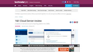 
                            9. 1&1 Cloud Server review | TechRadar