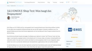 
                            7. 1&1 E-Shop im Test: der Online-Shop unter der Lupe!