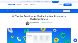 
                            5. 11 Effective Practices For Maximizing Your Ecommerce Customer ...