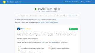 
                            9. 11 Exchanges to Buy Bitcoin in Nigeria (2019) - Buy Bitcoin Worldwide