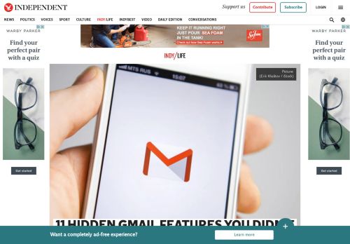 
                            12. 11 hidden Gmail features you didn't know existed | The Independent
