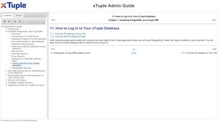 
                            3. 11. How to Log In to Your xTuple Database - xTuple University