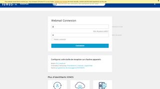 
                            1. 1&1 IONOS E-mail : connexion à 1&1 IONOS Webmail