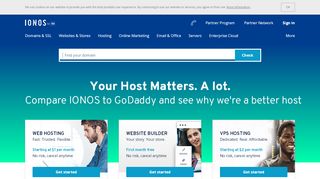 
                            2. 1&1 IONOS » Europe's largest Web Host » Formerly 1and1.com