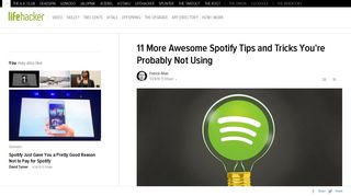 
                            9. 11 More Awesome Spotify Tips and Tricks You're Probably Not Using