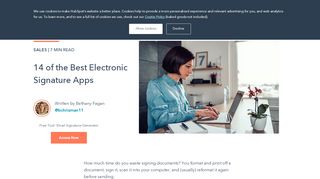 
                            7. 11 of the Best Electronic Signature Apps - HubSpot Blog