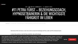 
                            9. #11 Petra Fürst – Beziehungscoach, Hypnosetrainerin & die wichtigste ...