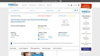 
                            12. ▷ 1&1 Premium Partner Jens Andrich Dienstleistung Kommunikation ...