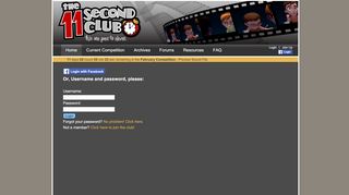 
                            13. 11 Second Club - Login