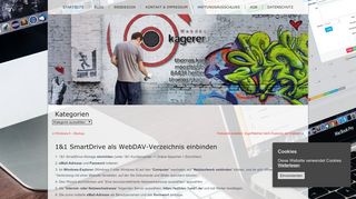 
                            11. 1&1 SmartDrive als WebDAV-Verzeichnis einbinden | kagerer.net