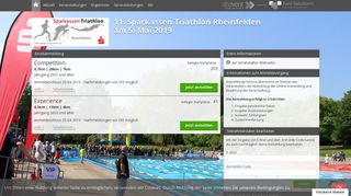 
                            12. 11. Sparkassen Triathlon Rheinfelden - Anmeldungs-Service ...