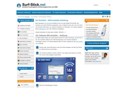 
                            9. 1&1 Surfstick - APN einstellen Anleitung - Surf-Stick.net