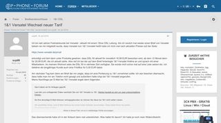 
                            12. 1&1 Versatel Wechsel neuer Tarif | IP Phone Forum
