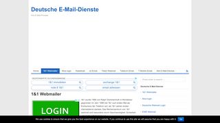 
                            5. 1&1 Webmailer - Webmailerlogin.de