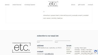 
                            10. 1&1 website login - Etc. Restaurant