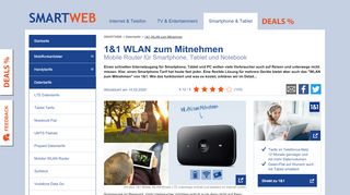 
                            7. 1&1 WLAN zum Mitnehmen - Mobile WLAN Router für Smartphone ...