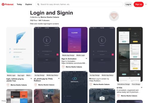 
                            4. 111 Best Login and Signin images | App design, Interface design, UI ...
