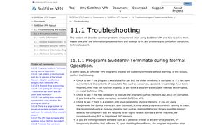 
                            2. 11.1 Troubleshooting - SoftEther VPN Project