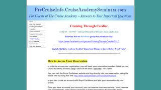 
                            12. 11/12/17 Cardiac - Pre-Cruise Info for Cruise Academy Attendees